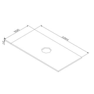 Столешница Am.Pm Func M8FST1200WM 120 см